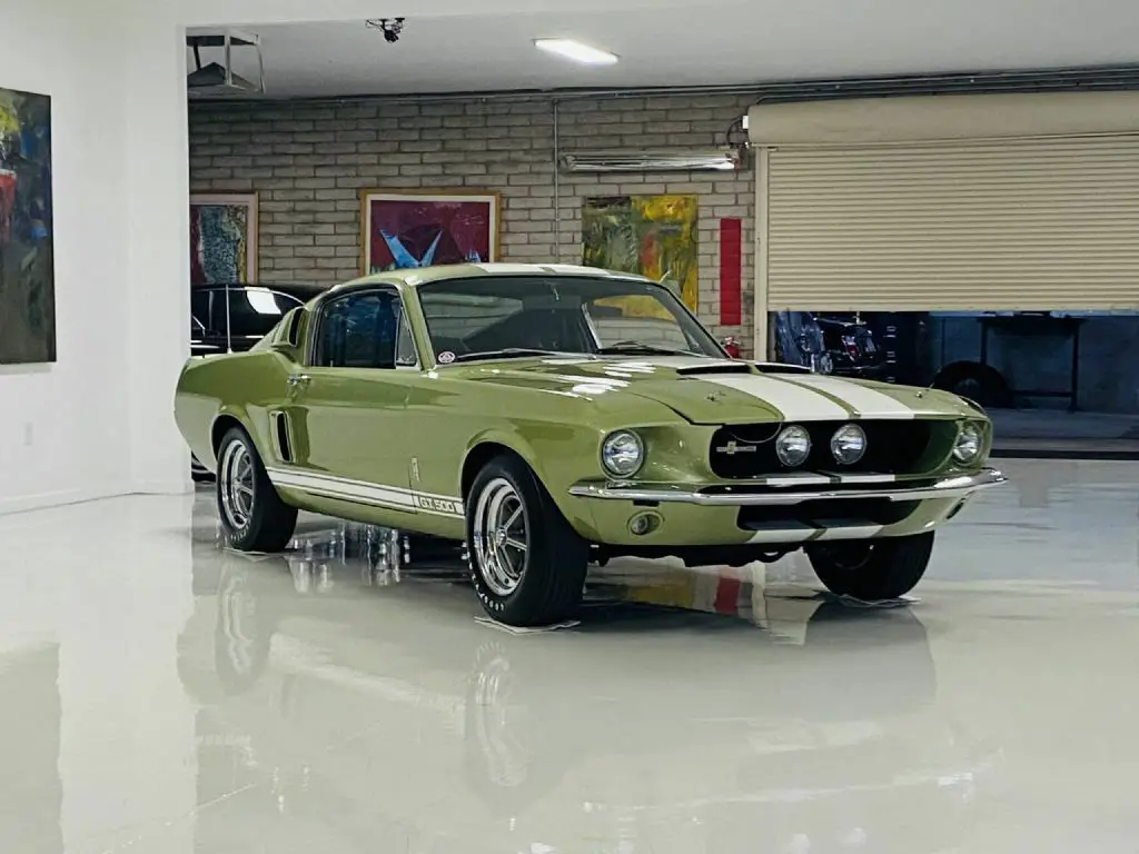 1967 ford shelby gt500 44250 miles lime green fastback