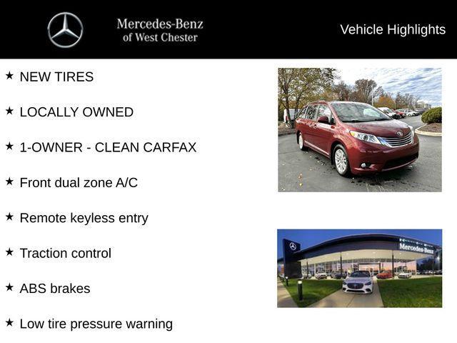 2015 toyota sienna xle