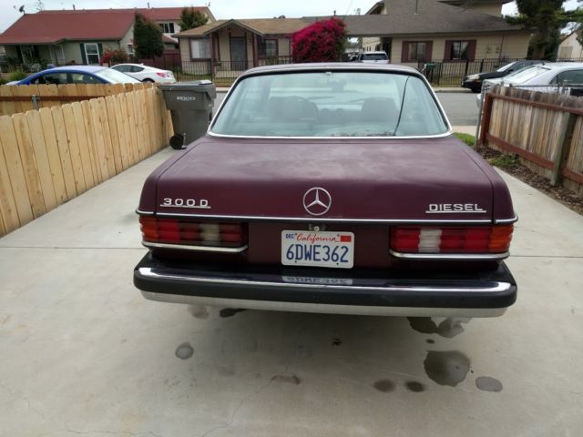 1980 mercedes-benz 300d diesel 2-door mercedes coupe
