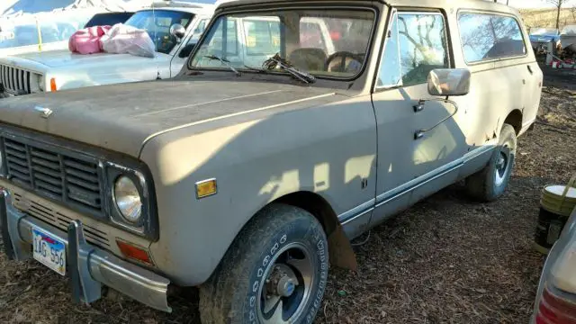1976 international traveler 4x4