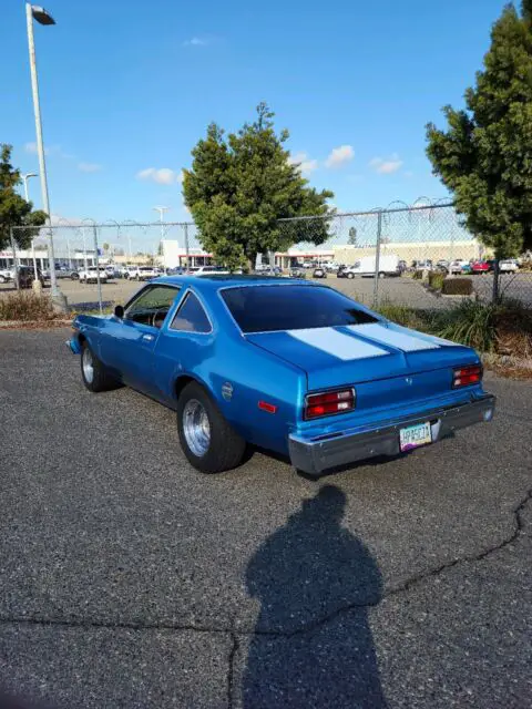 1976 plymouth volare 5.2 coupe coupe blue rwd manual