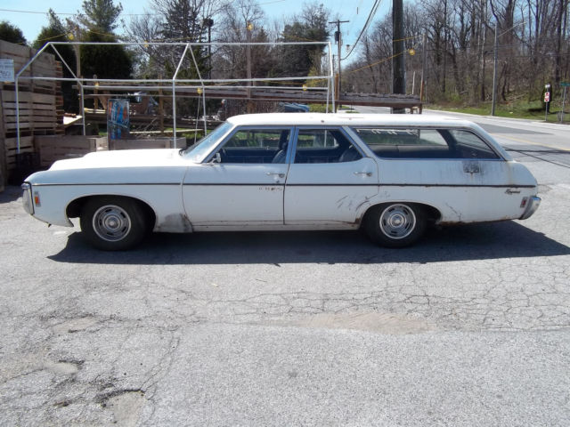 1969 chevrolet impala station wagon, 4 door, 6 passenger. 51,847 original miles