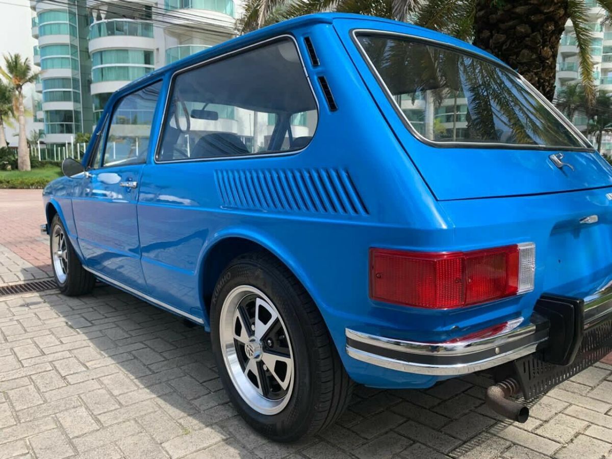1974 volkswagen brasilia hatchback blue rwd manual