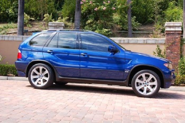 2006 bmw x5 lemans blue metallic fully panoramic roof in san francisco, ca