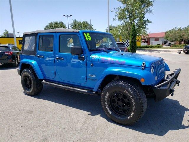 used 2015 jeep wrangler 4wd unlimited sahara broken arrow, ok 74012 for sale in broken arrow, oklahoma