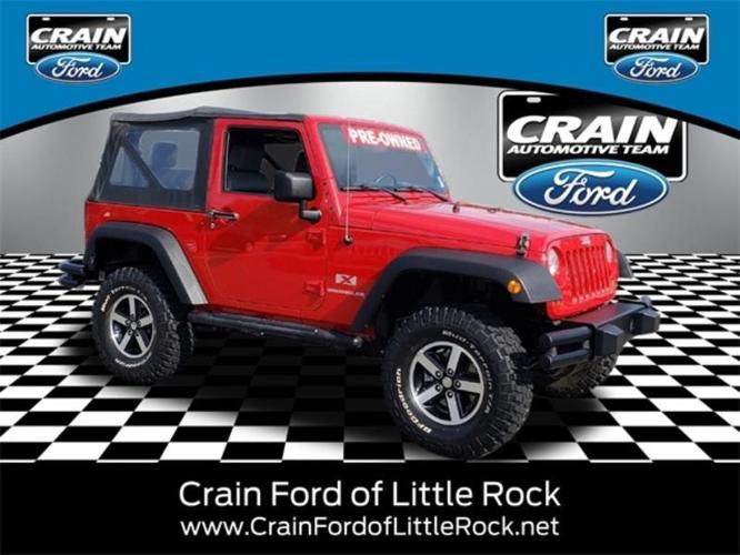 2009 jeep wrangler x 4x4 x 2dr suv for sale in little rock, arkansas