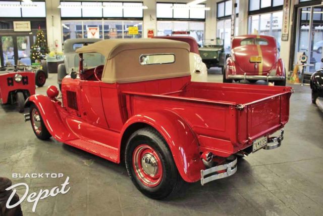 1929 flathead ford model a roadster pick up truck