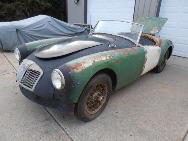 1960 mga wire wheel roadster update !!!