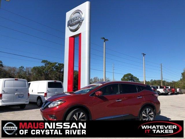 used 2017 nissan murano platinum homosassa, fl 34448 for sale in homosassa, florida