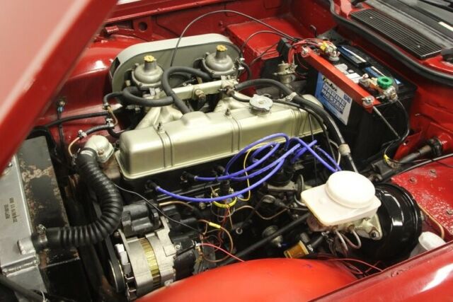 clean & solid, 2.5 inline six, 4 speed man, dual strombergs, fun driving tr6!!