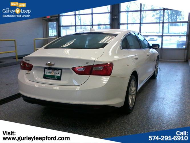 used 2016 chevrolet malibu lt mishawaka, in 46545 for sale in mishawaka, indiana