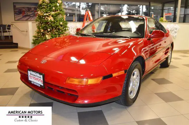 1991 toyota mr2 all original t top 65k actual miles, mint condition collectible