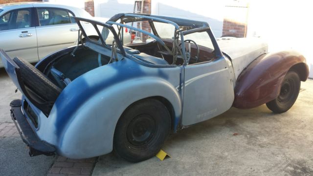 1947 triumph 1800 roadster, project car