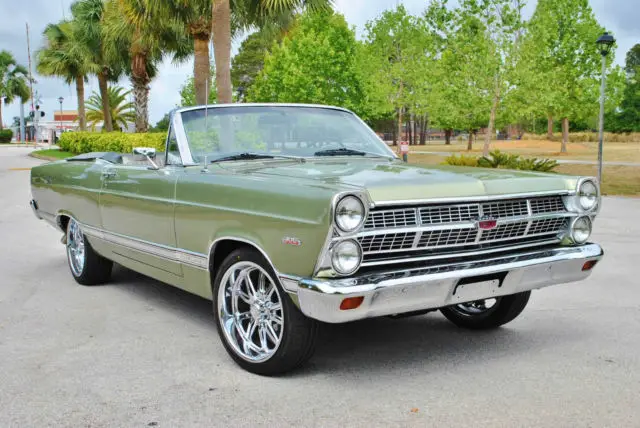 1967 ford fairlane 500 convertible gt tribute 302 v8 automatic w/ overdrive wow!