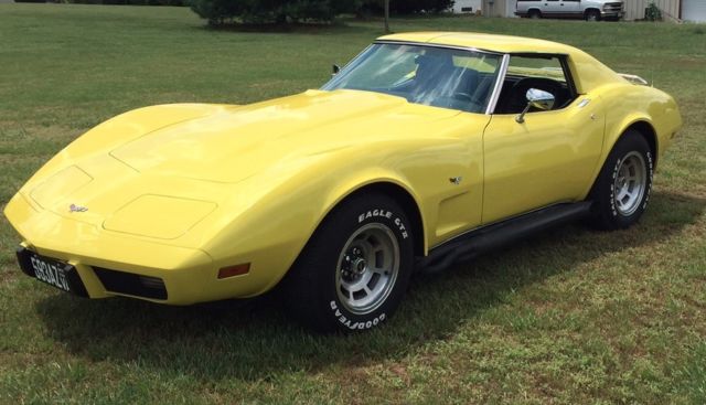 newly refinished 1977 chevrolet corvette