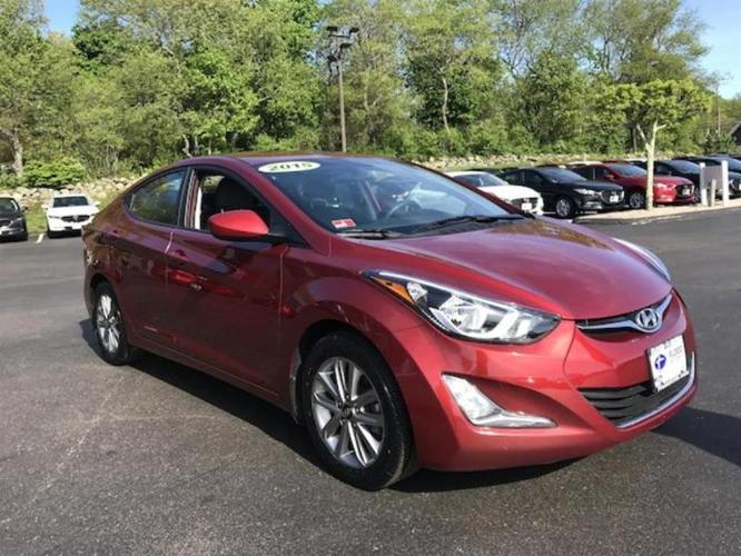 2015 hyundai elantra se se 4dr sedan 6m for sale in narragansett, rhode island