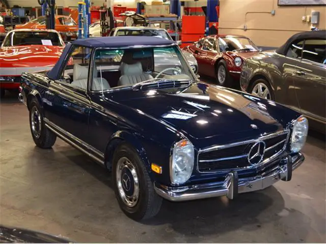 280 sl roadster - only 47,000 miles - auto - factory a/c - restored