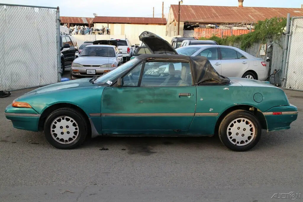 1992 mercury capri manual 4 cylinder no reserve