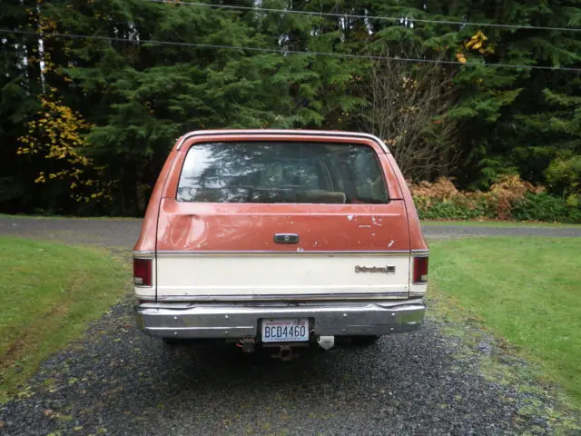 1977 gmc 3/4 ton 2 wheel drive suburban big