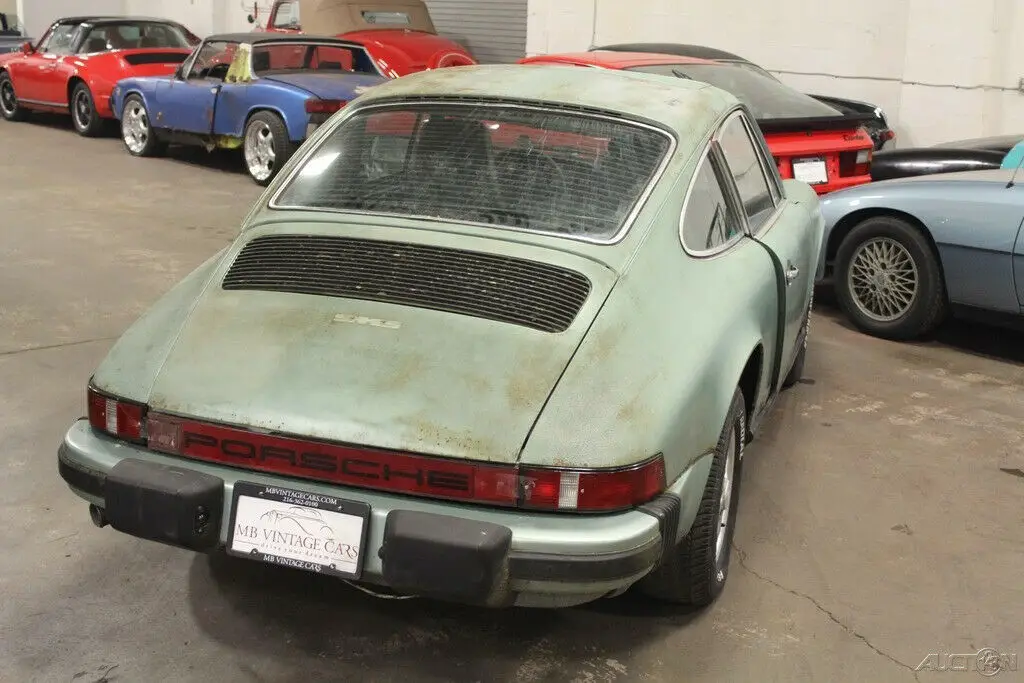 1976 porsche 911s sunroof coupe no reserve!