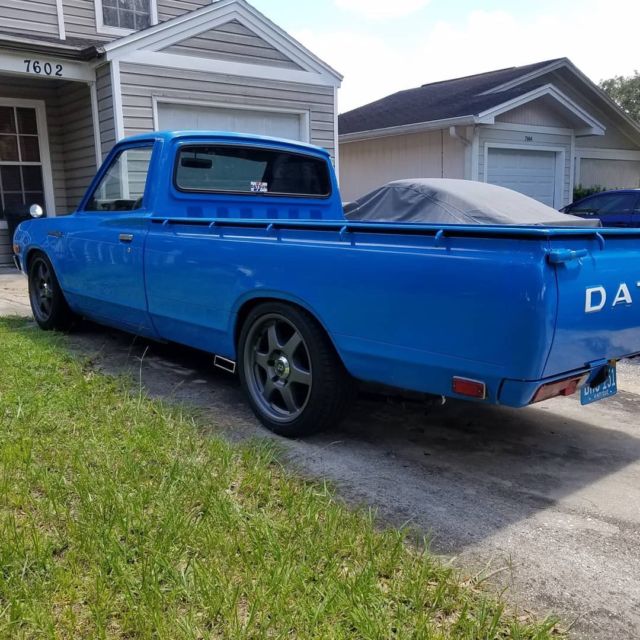 1976 datsun bulletside 620 pick up truck. pl620 lil hustler