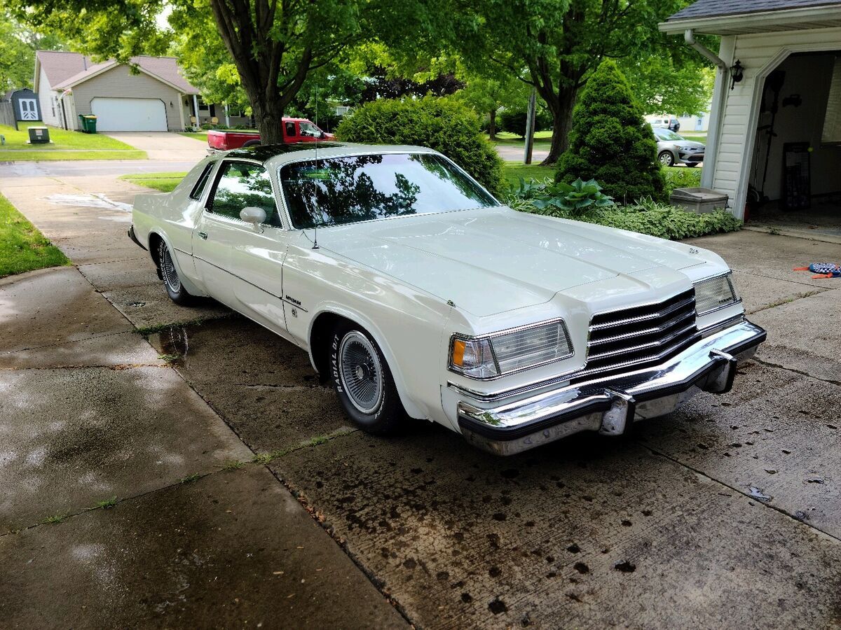 1979 dodge magnum coupe white rwd automatic xe