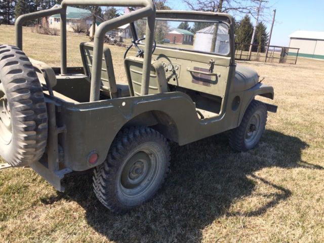 1955 willys m38 army jeep