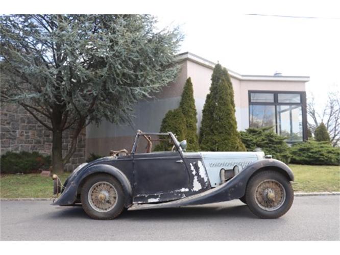 1938 aston martin coupe in astoria, new york