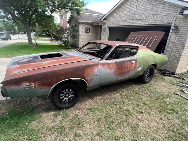 1971 dodge super bee coupe blue rwd automatic