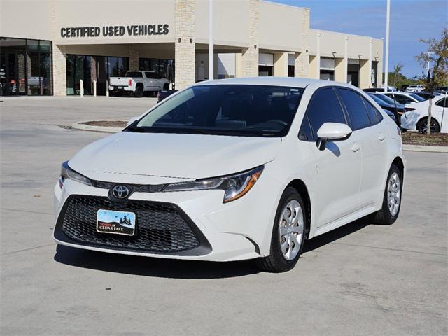 2020 toyota corolla le
