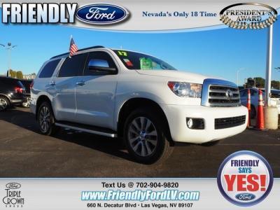 2017 toyota sequoia limited 4x4 limited 4dr suv ffv for sale in las vegas, nevada