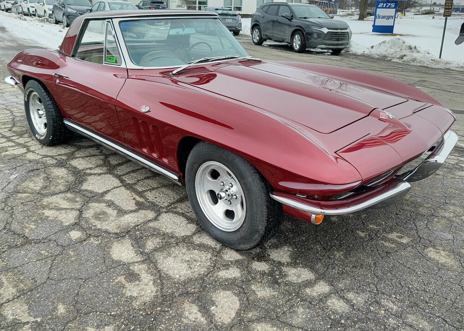 1965 chevrolet corvette convertible 327 cubic inch 300 horsepower 4 speed