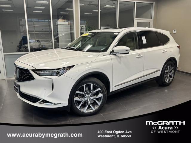 2022 acura mdx technology package