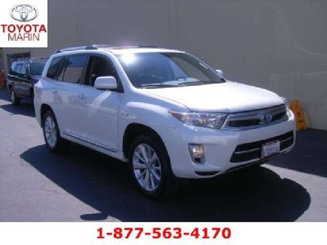 2011 toyota highlander hybrid limited awd..one owner in san rafael, ca