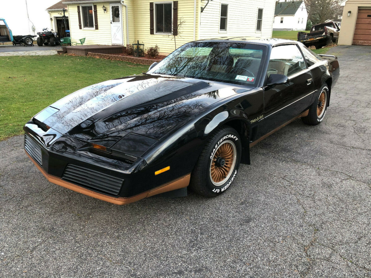 1983 pontiac firebird trans am t-top recaro edition y84 lu5