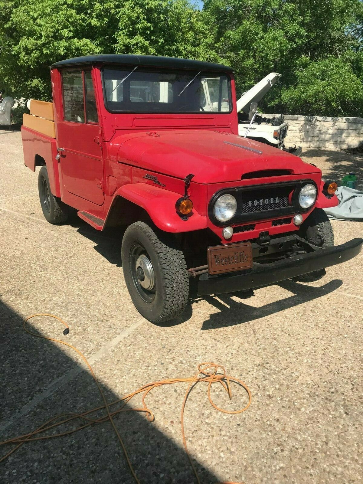 1964 toyota land cruiser fj-45 half bed pick up beautiful!