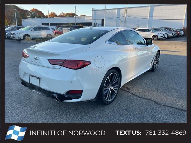 2021 infiniti q60 3.0t luxe