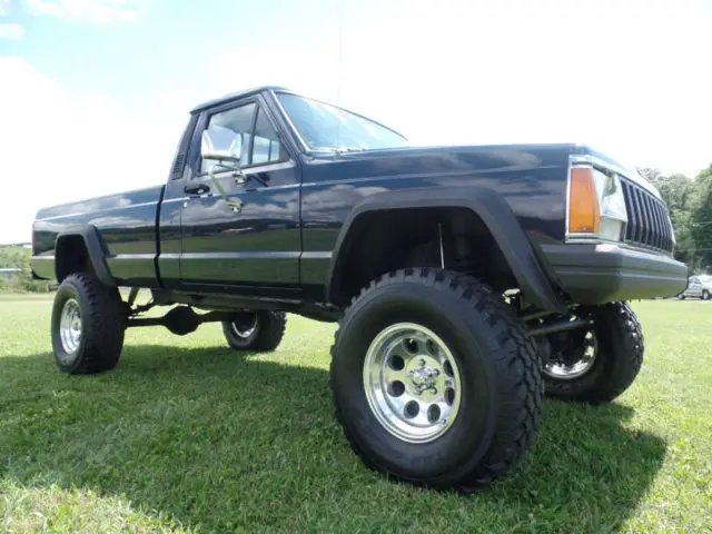 1987 jeep comanche 4.0l 5-speed manual stick shift 4x4 longbed lifted