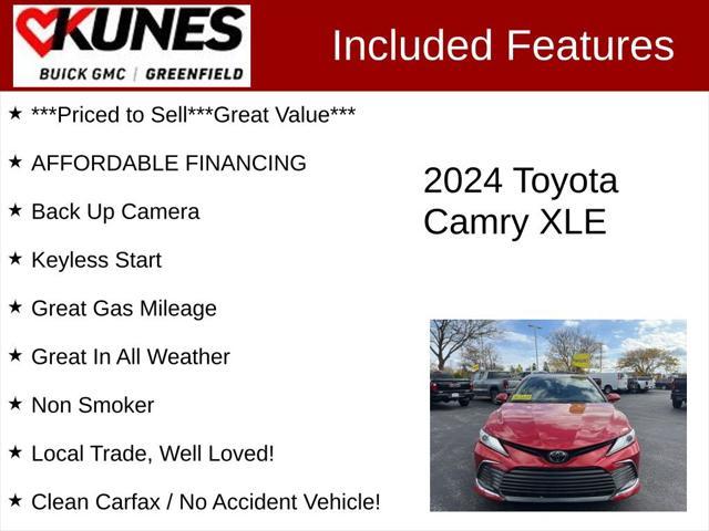 2024 toyota camry xle