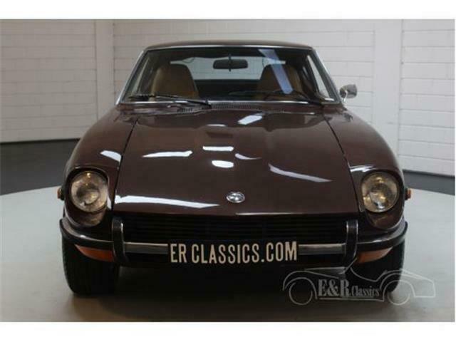 1972 datsun 240 coupe 11167 miles brown 2393 manual