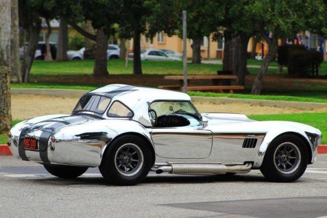 1966 shelby cobra cobra. high end build. 550 miles! rare 596 miles silver conver