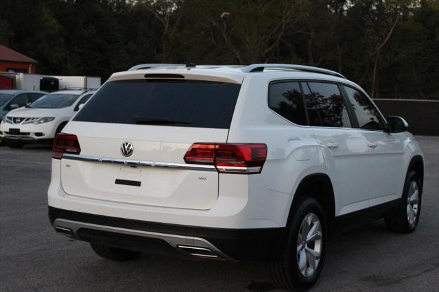 2018 volkswagen atlas 3.6l se w/technology