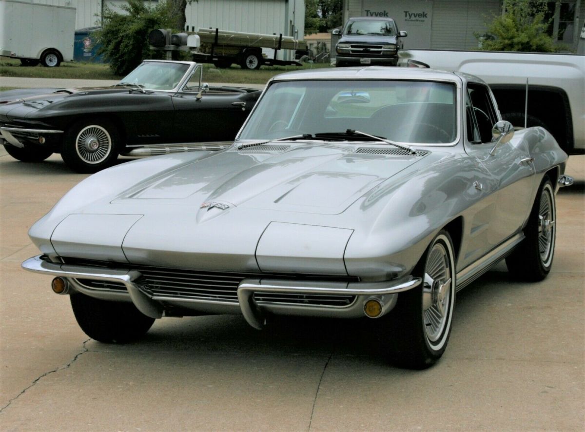 1964 corvette coupe #'s 300hp ps pb pw & knock offs