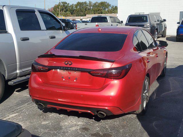 2018 infiniti q50 3.0t red sport 400