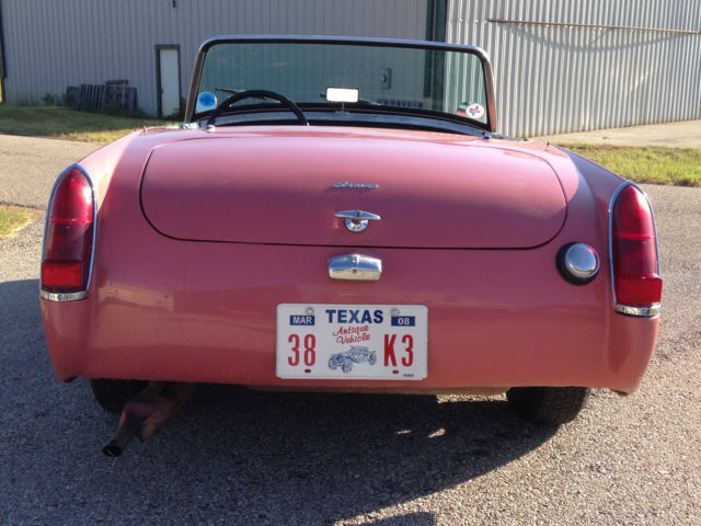 1964 austin healey sprite convertible