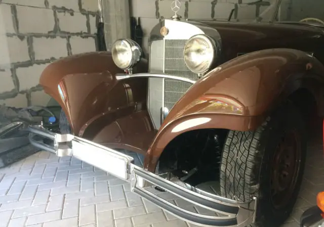 private collection retro car mercedes cabriolet exclusive convertible handmade