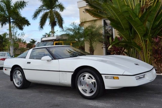 1989 chevrolet corvette c4 leather auto 74k miles both tops 5.7 liter v8
