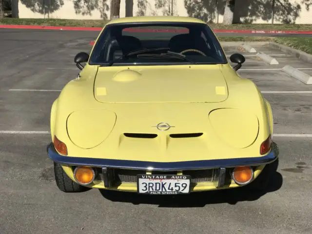 no reserve 1970 opel gt matching numbers 1 owner survivor