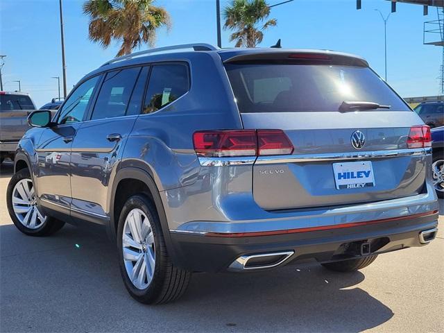 2021 volkswagen atlas 3.6 v6 sel