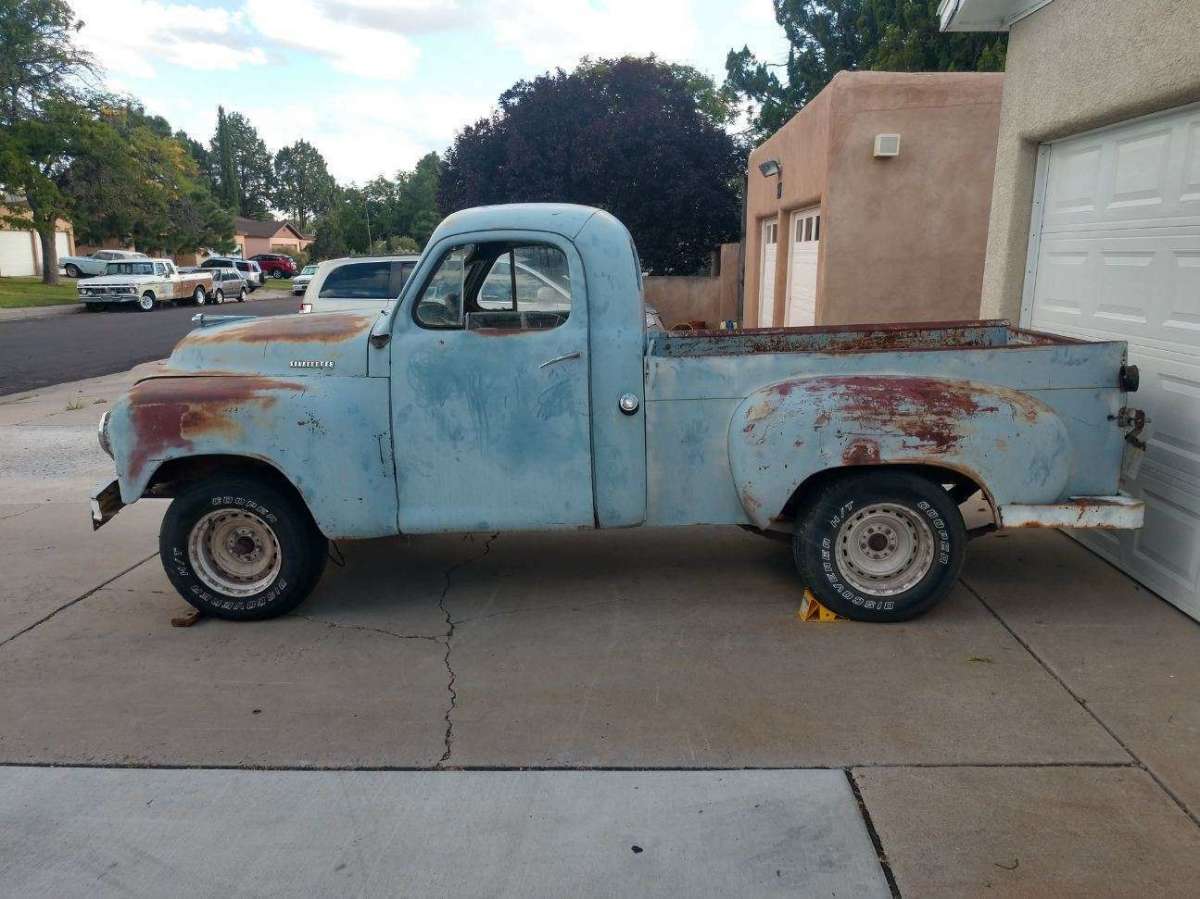 1953 studebaker truck 2r6-12 1/2 ton rust free no reserve clean title patina